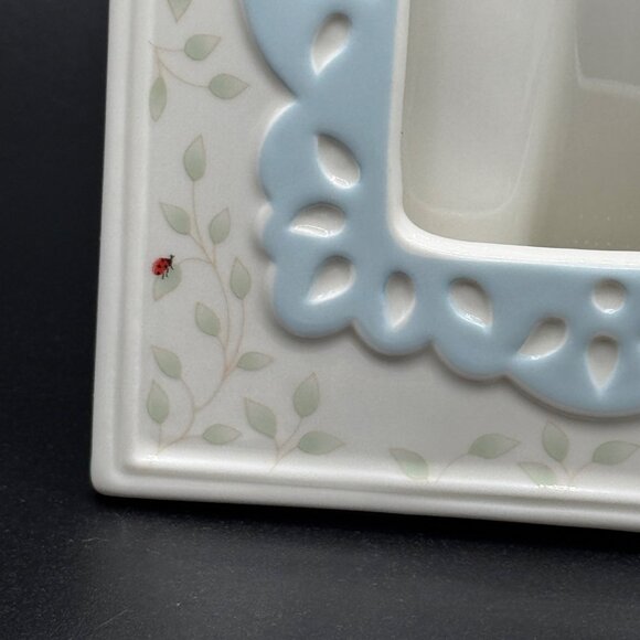 Lenox Butterfly Meadow Photo Frame-Holds 3" X 3" - Picture 3 of 11